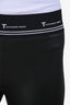 Alexander Wang T Black Sheepskin Leather Biker Shorts Size S