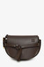 Loewe Brown Leather Mini 'Gate' Crossbody Bag