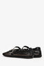 Alaïa Black Mesh Ballet Flats Size 38.5