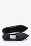 Ballerines Alaïa noires en cuir, à bout pointu et à liens, taille 38