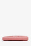 Pre-loved Chanel™ 2006-08 Pink Quilted Caviar Leather Long Wallet (Refurbished)