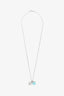 Tiffany & Co. Collier avec pendentif médaille mini double cœur Return to Tiffany™ en argent sterling
