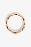 Hermès 18k Rose Gold 'Chaine D'Ancre Enchainee' Small Model Ring Size 54