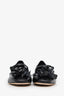Jimmy Choo Black Leather Rosa Flower Embellishment Mary Janes Size 36