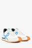 Loewe White/Blue Flow Sneakers Size 41 Mens