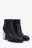 Alexander Wang Black Leather Gabi Ankle Boots Size 37.5