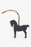 Hermès Brown/Grey Petit h Horse Motif Bag Charm