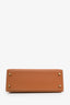 Hermès 2020 Gold Epsom Leather Sellier Kelly 25 with Strap