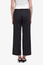 Paul Smith Navy Pinstriped Wool Pants Size 42