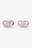 Salvatore Ferragamo Silver Double Gancini Cufflinks