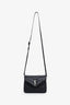 Saint Laurent Black Leather Matelasse Loulou Toy Crossbody Bag