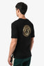 Versace Fendi Fendace Black Gold Logo T-Shirt Size XS Mens