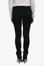 Louis Vuitton Black Silk Zip-Up Leggings Size 34
