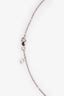 Qeelin 18K White Gold Diamond Set Wulu Largen Pendant Necklace