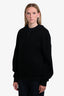 The Row Black Cashmere Zip Hoodie Estimated Size M