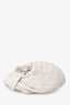 Bottega Veneta White Leather Intrecciato Mini Jodie Bag