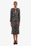 Isabel Marant Multicolour Silk Telima Paisley Midi Dress Size 36