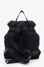 Prada Black Nylon Logo Backpack