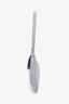 Prada Light Grey Brushed Leather Small Cleo Shoulder Bag