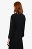 Cout de la Liberte Black Sequin Detailed Jacket Size S