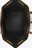 Fendi Blue/Tan FF Denim Leather Origami Mini Tote