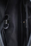 Christian Dior 2000 Black Calfskin Embossed Large Saddle Bowler Bag