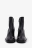 Acne Studios Black Leather Heeled Ankle 'Booker' Boot Size 39