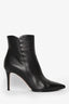 Gianvito Rossi Black Leather Heeled Ankle Boots Size 39