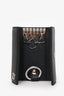 Gucci Black Pebbled Calfskin Key Holder