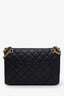 Pre-loved Chanel™ 2011-12 Black Lambskin Reissue Double Flap Bag