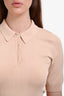 A.L.C. Cream Knit SS Midi Dress Size M