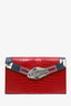 Gucci Red Alligator Small Lilith Crossbody Bag