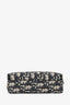 Christian Dior 2022 Black/Navy Oblique Jacquard Zipped Pouch Crossbody