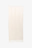 Loro Piana White Cashmere Grande Scarf