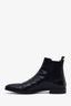 Hugo Boss Black Leather Ankle Boots Size 8 Mens