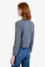 Rag & Bone Grey Cotton Buttoned Long Sleeve Cardigan Size XS