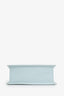 Jacquemus Light Blue Leather Large Chiquito Top Handle with Strap