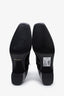 Saint Laurent Black Patent Leather Otto 70mm Knee High Boots Size 42
