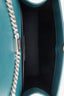 Saint Laurent Teal Grained Leather Small Kate Crossbody Bag