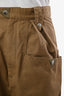 Isabel Marant Etoile Brown High Rise Tapered 'Pulcie' Trouser Size 36