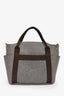 Hermès Grey Felt 'The Grooming' Bag