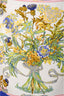 Hermès Blue Multicolour 'Regina' Silk Scarf 90