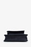Longchamp Dark Blue 'Le Foulonne' Canvas Crossbody Bag