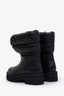 Stuart Weitzman Black Leather Quilted Panelled Boots Size 9