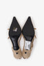 Miu Miu Beige Patent Leather Slingbacks Size 36
