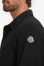 Moncler Black Giacca Button-Up Collared Top Size 3 Men's