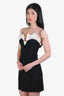 Filiarmi Black/White 'Dolly' Mini Dress Size 4