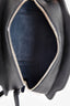 Loro Piana Black Grained Leather Sesia Crossbody Bag