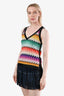 Missoni Multicolour Chevron V-neck Tank Top Size 40