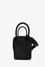 Hermès 2022 Navy Blue Clemence Leather Mini Lindy